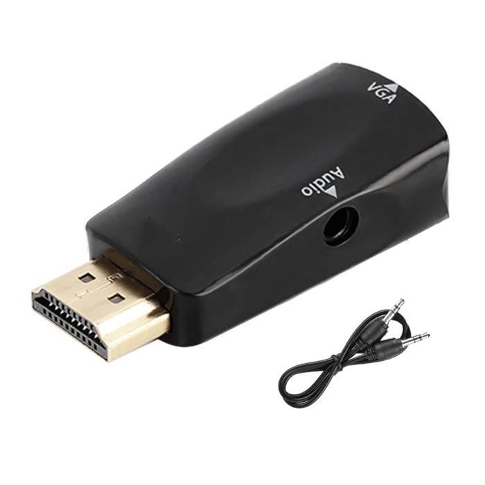 Adaptateur VGA Femelle Vers RJ45 - Convertisseur Pour Rallonge Réseau