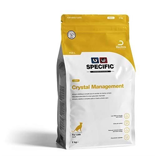 Croquettes pour Chat - SPECIFIC - Crystal Management Light - Réduction de la formation de calculs - 2kg Croquettes pour Chat - SPECIFIC - Crystal Management Light - Réduction de la formation de calculs - 2kg