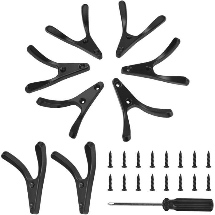 15mm (0,59") U Forme Fer Cheval Anneaux Visser Boucle Pour