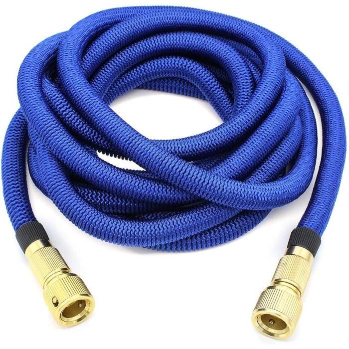 Tuyau D'arrosage Extensible - 10 à 30 M - Rétractable - Gris - Léger