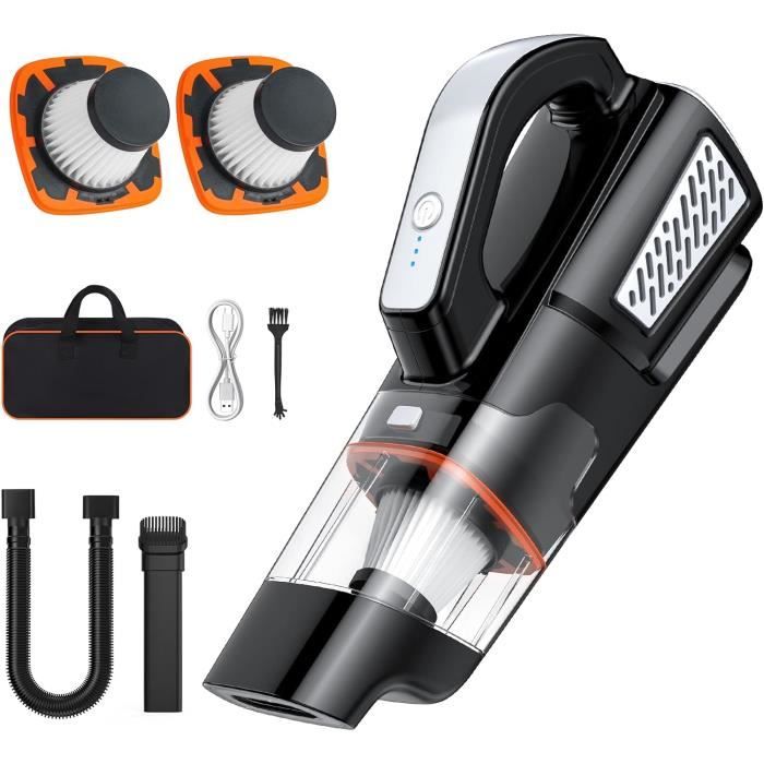 Aspirateur à Main Milunho 9500PA - Sans Fil, Rechargeable, 100W - Pour Voiture, Canapé, Bureau