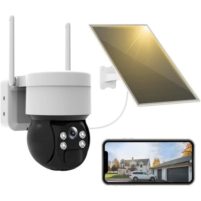 Kit Panneau Solaire 20W + Batterie 26000mAh - Alimentation 5V Étanche IP66 - Pour Caméras De Sécurité, Lampes Extérieures