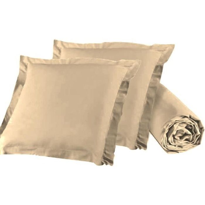 Drap-housse Et Taies D'oreiller Rétro Quatre Petits Anges - Microfibre - Bonnet 30 Cm - Antidérapant