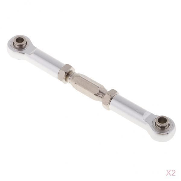 Kit 2 Klaxons De Servo De Direction En Métal - Compatible Traxxas 1/10 8247x - Pour Voiture RC - Précision De Conduite