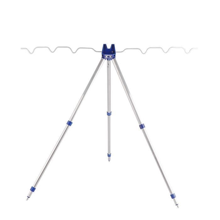 Support Canne à Pêche 24 Places – Alliage Alu, Hauteur Réglable, Rainures EVA – Pour Bateau, Magasin, Garage
