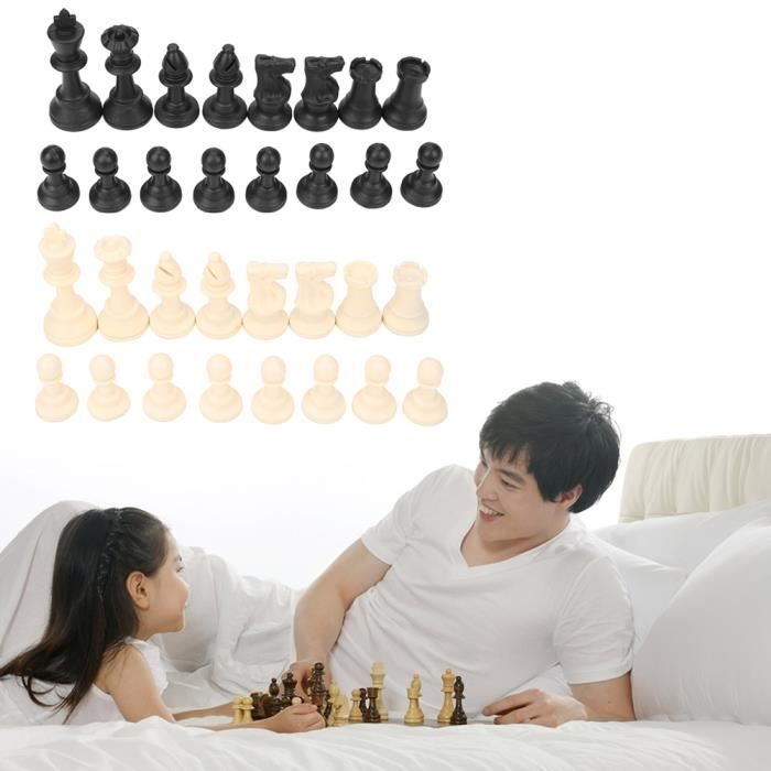 Jeu D'échecs En Plastique Magnétique Pliable Avec étui Portable De Voyage Pli