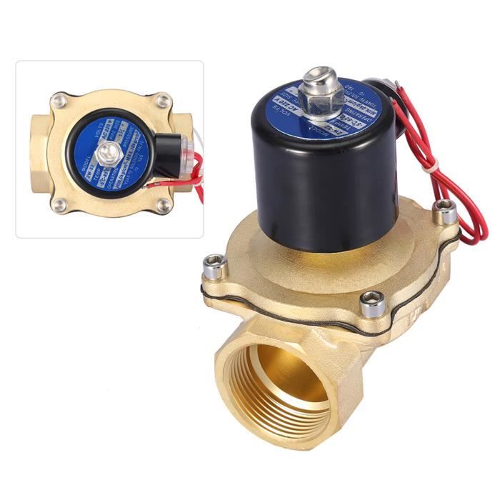 Électrovanne RS PRO, 2 ports , NF, 220 V ac 1/2 in 1/2 in | RS Électrovanne RS PRO, 2 ports , NF, 220 V ac 1/2 in 1/2 in | RS
