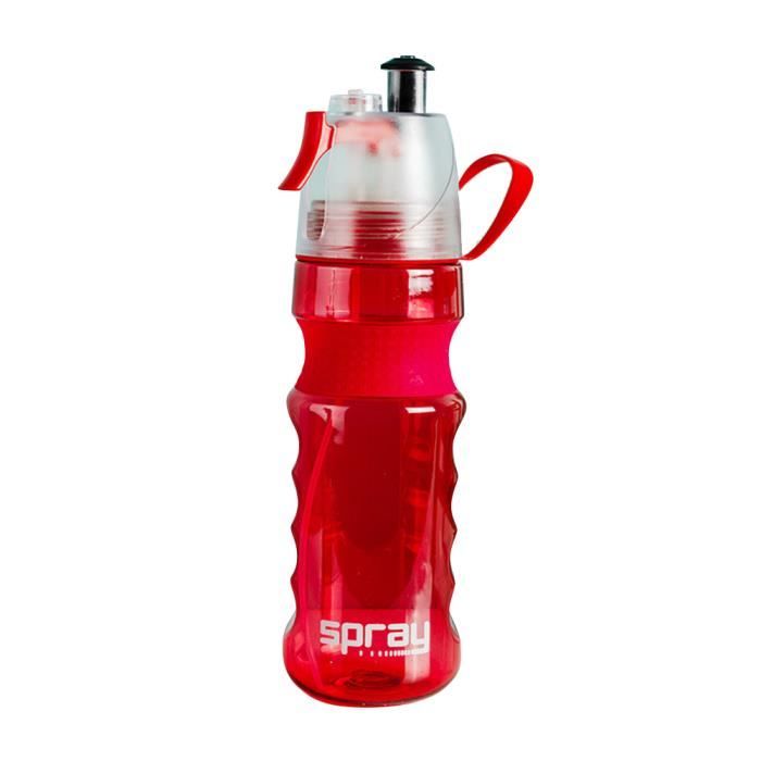 GOURDE,Rouge--Bouteille'eau de sport multifonction 2 en 1 de 800ML,  Portable, isolée, pour boire et brumiser, pour vélo, marche, cou -  Cdiscount Sport