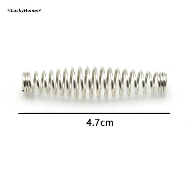 Ressorts Sécateur 20 Milisten | Remplacement Pièce Détachée | Acier Résistant | Pour Jardinage Ressort De Compression