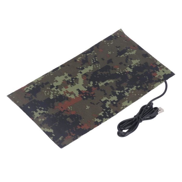 Coussin Chauffant électrique Navaris - 45x45cm, Température Réglable, USB 5V
