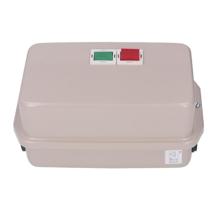 Démarreur Magnétique Triphasé 380V 2.2KW - Pour Moteurs Électriques Et Compresseurs D'Air - Protection Surcharge