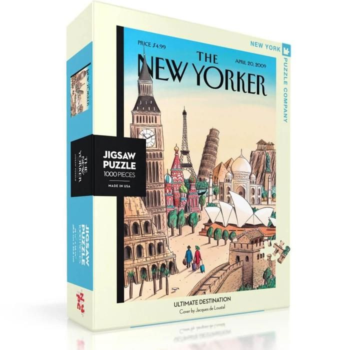 New York Puzzle Company - New Yorker Ultimate Destination - 1000 Piece ...