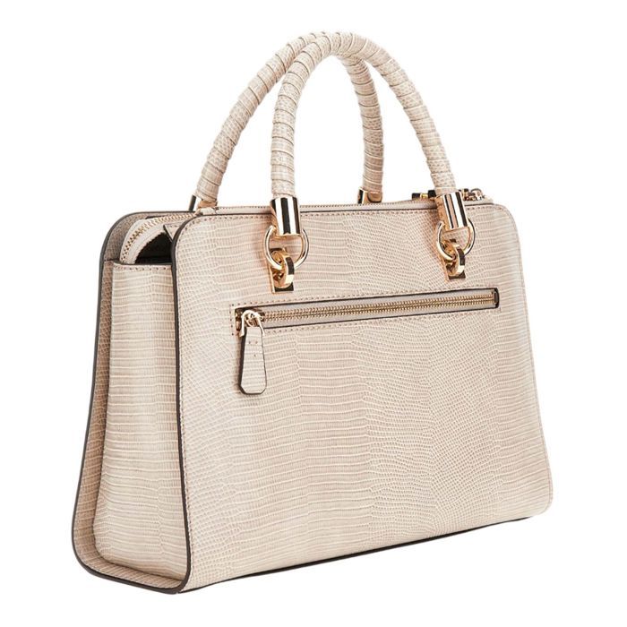 Sac à Main GUESS Marcia Fourre-tout Taupe Avec Logo - Neuf Avec étiquettes