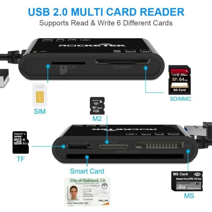 Lecteurs de cartes mémoires SD, MicroSD et CF - Kingston Technology