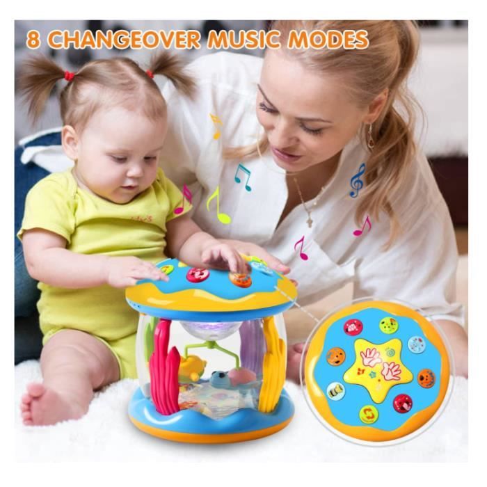 obakaer Jouet Bebe 6-12 8 9 18 Mois avec Musique/Lumière Idée Noël Jouet Rampants Bébé Cadeau Enfant 1 an Anniversaire obakaer Jouet Bebe 6-12 8 9 18 Mois avec Musique/Lumière Idée Noël Jouet Rampants Bébé Cadeau Enfant 1 an Anniversaire