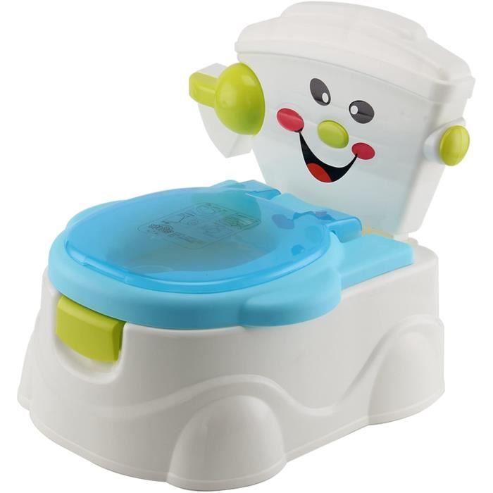 Pot pour Bébé Toilette Enfant Siège Cabinet Ludique Apprentissage