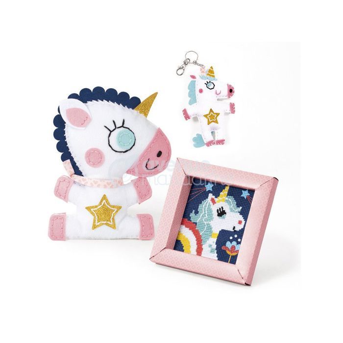 Coffret créatif multiactivités licornes Janod : King Jouet France