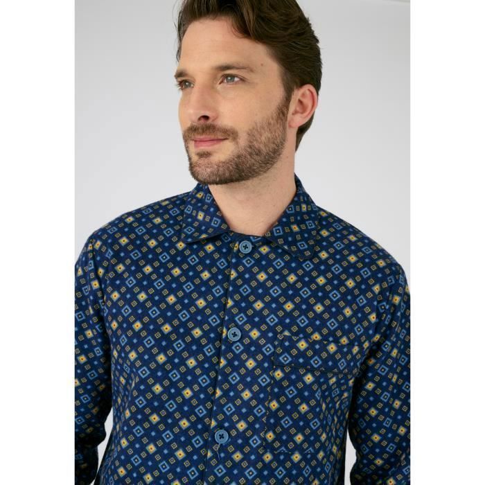 Pyjaveste discount homme coton