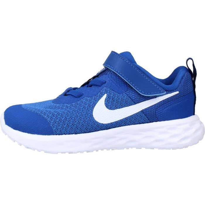 Basket NIKE 115958 Gar on Enfant Lacets Bleu Cdiscount