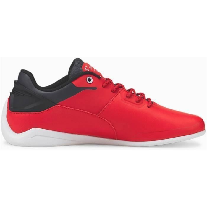 Chaussures PUMA Ferrari Drift Cat Delta Blanc Rouge Homme Adulte