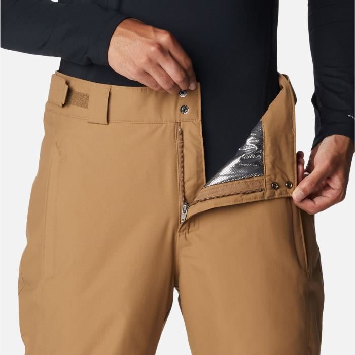 Pantalon de Ski Snow Columbia Bugaboo IV Delta Homme Marron Sports d hiver Ski Impermeable Montagne Cdiscount Sport