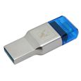Lecteur de cartes microSD MobileLite DUO 3C - KINGSTON - Double interface USB - Boîtier métallique robuste-2