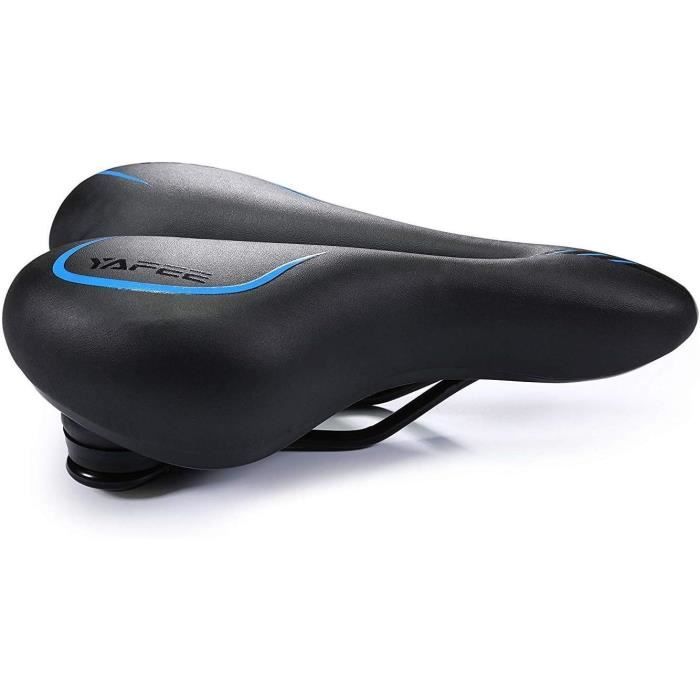 Selle Vtt Confort Gel De Silice Ergonomique Avec Boule D Amortisseur A Double Ressort Pour Bicyclette Vtt Velo De Route H969 Cdiscount Sport