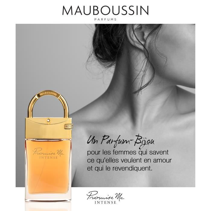 Mauboussin Promise Me Intense 90ml Eau de Parfum Femme Senteur Orientale Florale Cdiscount Au quotidien