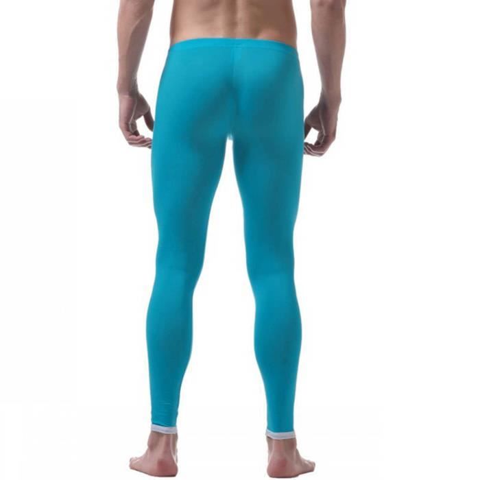 Collant sport bleu discount