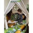 Tente de jeu pour enfants - Tipi - izabell - 100% coton - bois naturel - aluminium-3