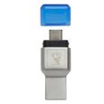 Lecteur de cartes microSD MobileLite DUO 3C - KINGSTON - Double interface USB - Boîtier métallique robuste-3