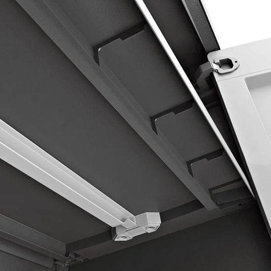 Armoire de rangement KETER UTILITAIRE TITAN 2 portes 8 étagères