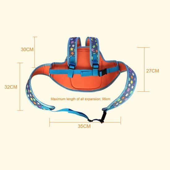 sangle de s/écurit/é professionnelle ajust/ée pour enfants Ceinture de moto pour enfants avec harnais de s/écurit/é pour moto de haute r/ésistance pour enfants