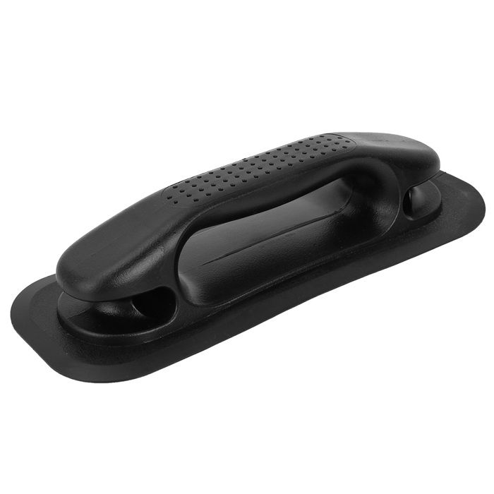 Main Courante En Teck Boucle Simple 12 Pouces - Poignée Maintien Bateau RV Accessoires Marins