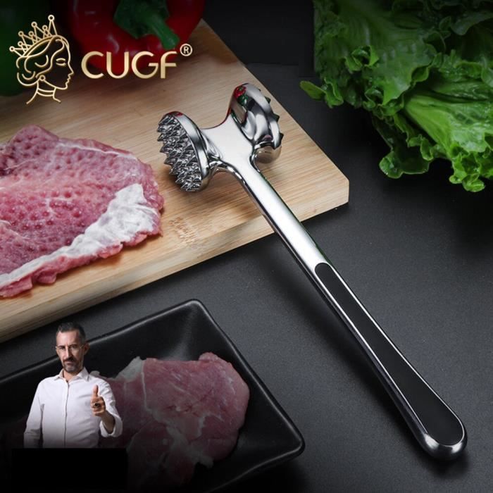 Idéal Bambou Heavy Duty Viande Attendrisseur et Pounder Outil Bambou Viande Maillet Marteau pour Attendrissement Steak Boeuf Poulet Porc
