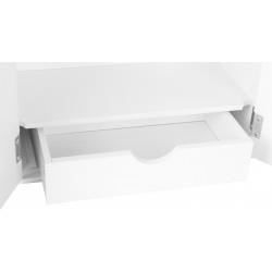 Lot De 2 Mini Armoires à Chaussures Pour Maison De Poupée - Plastique, Déco Miniature, Pour Poupées Et Accessoires