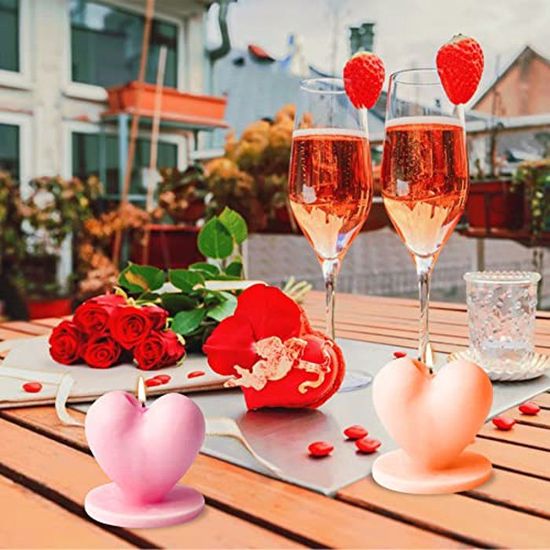 Moule à Bougie Conique 25 Cm En Polycarbonate - Forme 3D Pour Bougies Piliers Classiques - Réutilisable