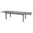 Table Extensible Composite Piazza 8 12 Places Anthracite Gris
