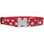 Red Dingo Collier Réglable Pour Chien Rouge Pois Blanc 47 Cm 20 Mm