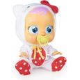 Poupon Cry Babies - Hello Kitty - Bébé Fille - Tétine et pyjama inclus-0
