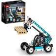 LEGO® 42133 Technic Le Chariot Élévateur, Modèle de Remorquage, Ensemble de Véhicules de Construction Enfants, Jouet Camion 2 en 1-0