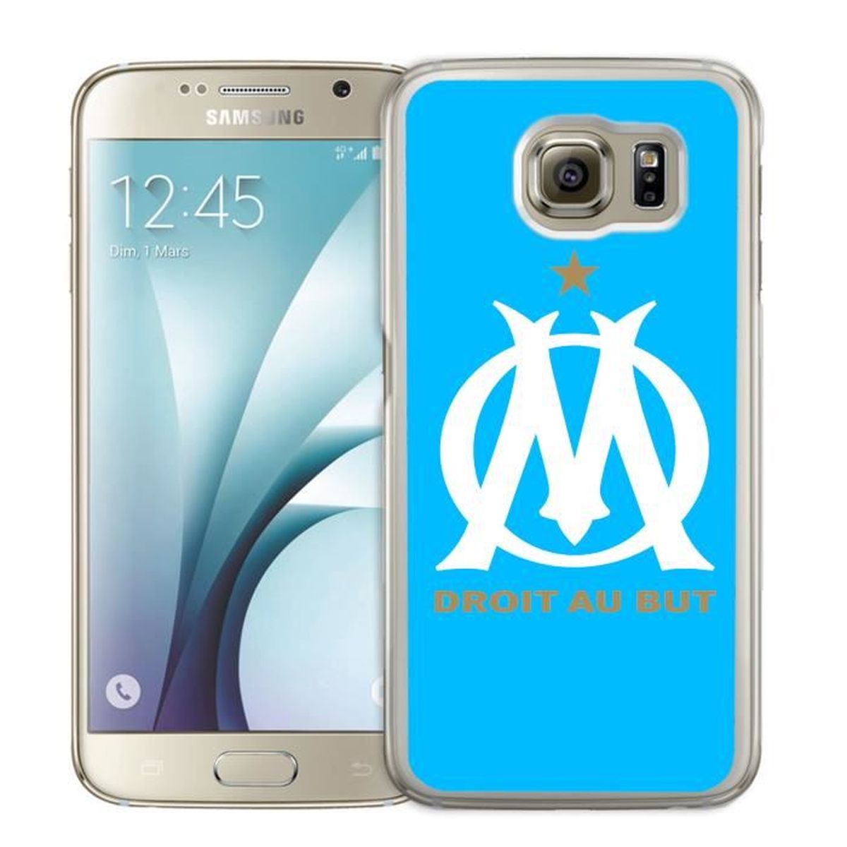 Coque Samsung Galaxy S5 : Olympique De Marseille - Om Bleu
