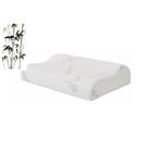 BRAND Oreiller Ergonomique à Mémoire de Forme, Oreiller Cervical, Coussin Dimensions : 50 x 30 x 10 cm