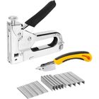 HOLIFE Agrafeuse Murale 3 en 1 - CALDION - Avec Ôte-Agrafe - 1000 Agrafes - Robuste pour Tapisserie et Décoration