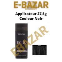 EBAZAR ANTI CALVITIE Applicateur 27,5 g Couleur Noir - Black HAIR ME Poudre de Cheveux Densifiant Kératine Universelle