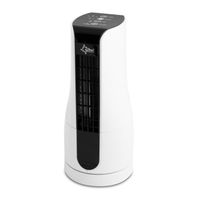 Suntec Ventilateur de table COOLBREEZE SENSATION DESK+  Silencieux, 2 vitesses, Puissance max. 16 W, Ecran tactile LED