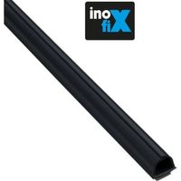 Inofix - Lot de 4 gaines adhésives Cablefix 8 x 7 mm noir