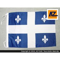 Drapeau Québec 45x30cm - québécois Haute qualité
