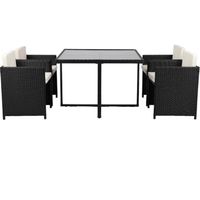 Ensemble repas encastrable 4 personnes MALA résine