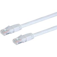 Monoprice Câble de raccordement Ethernet Cat6 pour l'extérieur 15,2 m Blanc | RJ45 sans accroc,toronné,550 MHz,UTP,fil de cuivre 